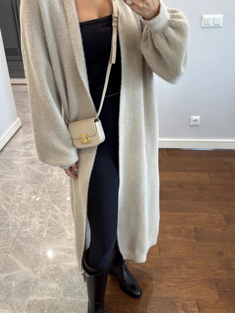                                                                                                                                                                                                                                            CARDIGAN TYFANY GRI