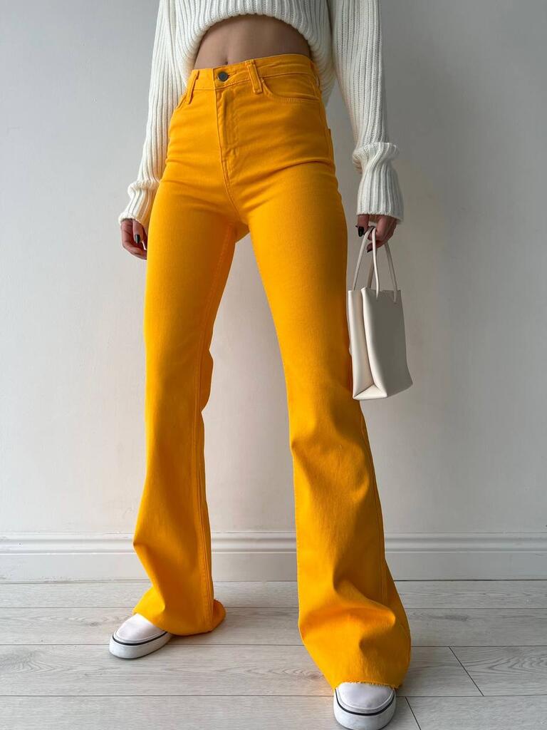 JEANS PATY YELLOW
